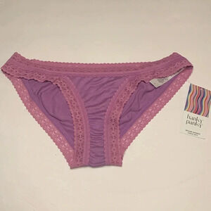 Hanky Panky Brazilian Bikini Panty Berry Pie NWT